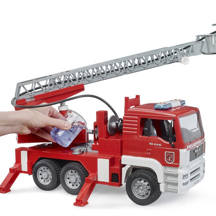 MAN Fire Engine with Turnable Ladder, Water Pump and L/S Module