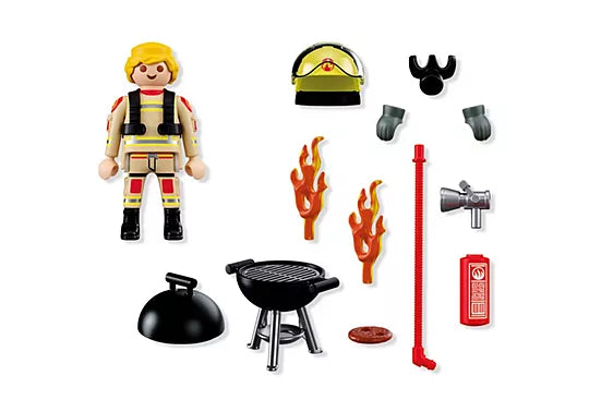 Special Plus Firefighter with BBQ