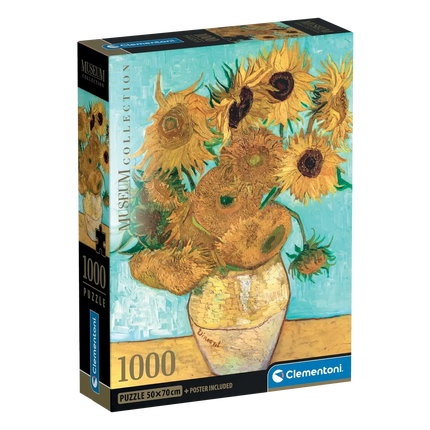 Museum: Sunflowers by Vincent Van Gogh - Clementoni 1000pc