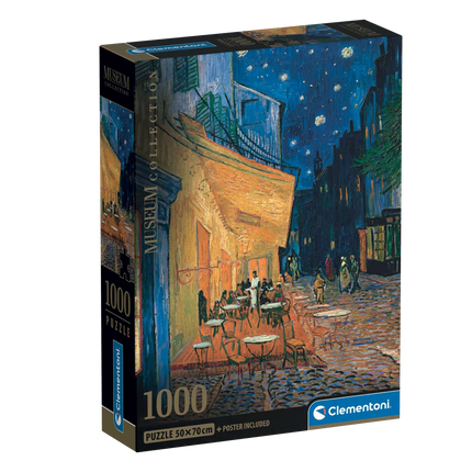 Museum: Cafe Terrace at Night by Vincent Van Gogh 1000Pc