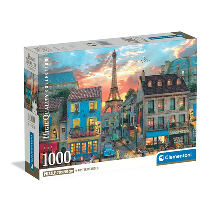 Streets of Paris - Clementoni 1000pc