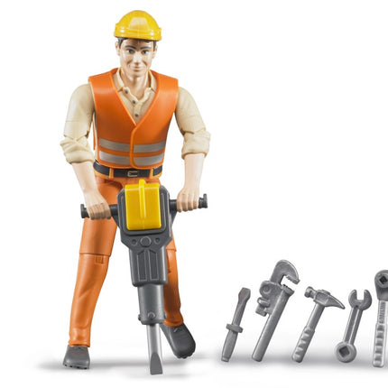 Construction Worker with Accessory