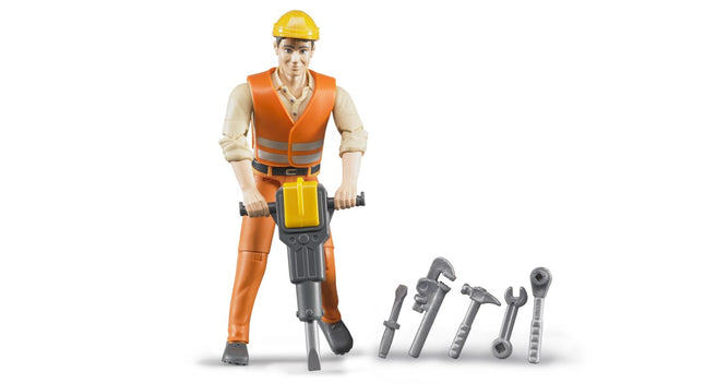 Construction Worker with Accessory