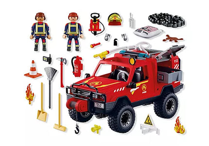 City Action : Fire Fighter Pick Up Truck