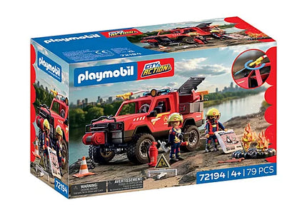 City Action : Fire Fighter Pick Up Truck