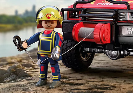 City Action : Fire Fighter Pick Up Truck