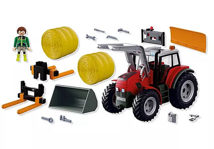 Country : Tractor with Hay Bales