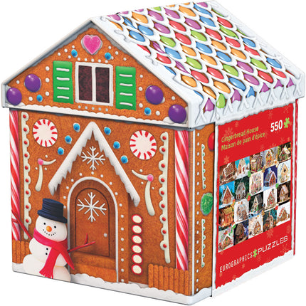 Eurographics - Gingerbread House Collectible Tin 550pc