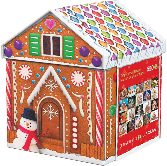 Eurographics - Gingerbread House Collectible Tin 550pc