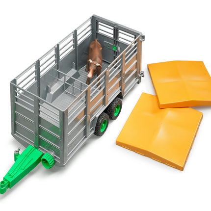 Livestock Trailer with 1 Cow