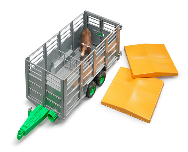 Livestock Trailer with 1 Cow