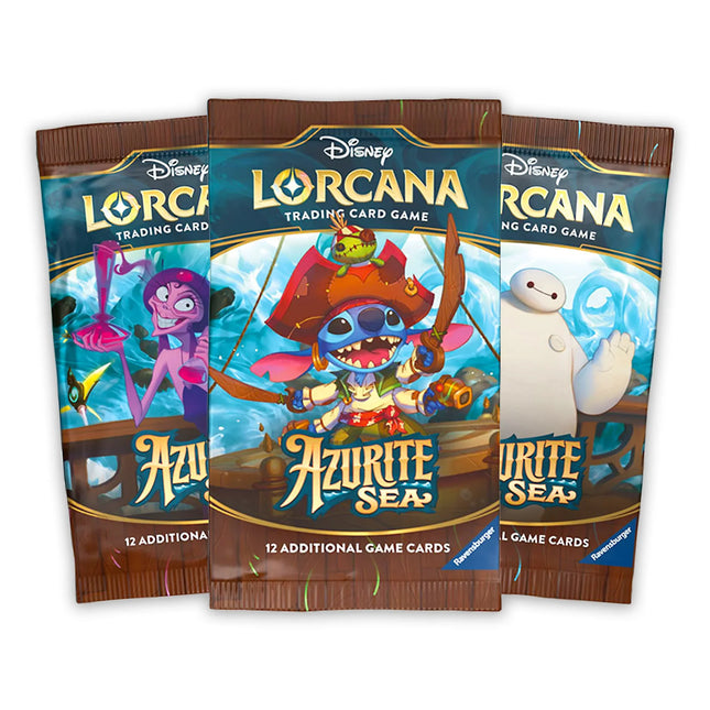 Lorcana TCG Azurite Sea Booster Pack