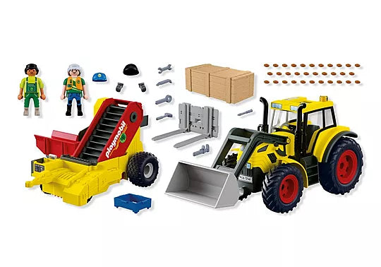 Country: Tractor with Potato Harvester