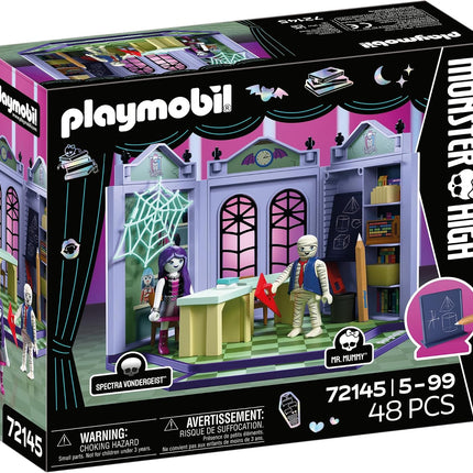 Monster High: Classroom with Spectra and Mr Mummy