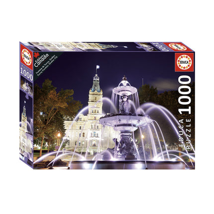 Parliament Building and Tourny Fountain Quebec City - Educa 1000pcs