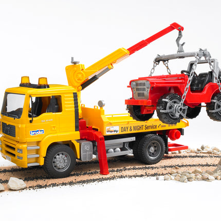 MAN TGA Tow Truck with Cross Country Vehicle