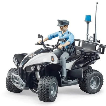 Police Quad with Police Officer and Equipment