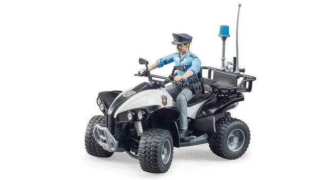 Police Quad with Police Officer and Equipment