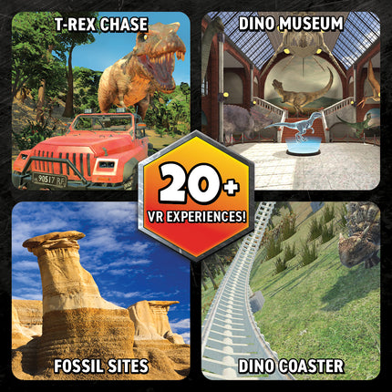 Professor Maxwell's VR Dinosaurs (with DK book)