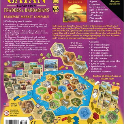 Catan Expansion: Traders and Barbarians