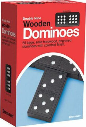 Double Nine Wooden Dominoes