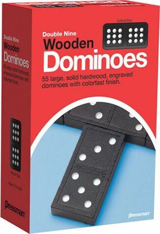 Double Nine Wooden Dominoes