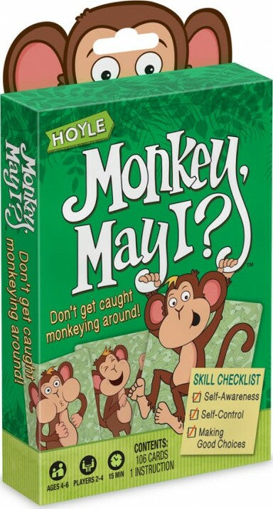 Child Card Games Monkey May I