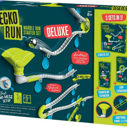 Gecko Run: Marble Run Deluxe Starter Set