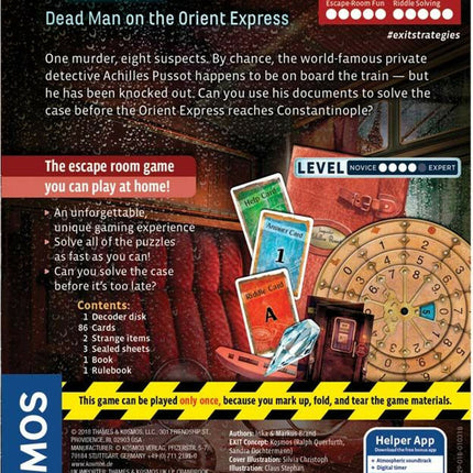 EXIT: Dead Man on the Orient Express