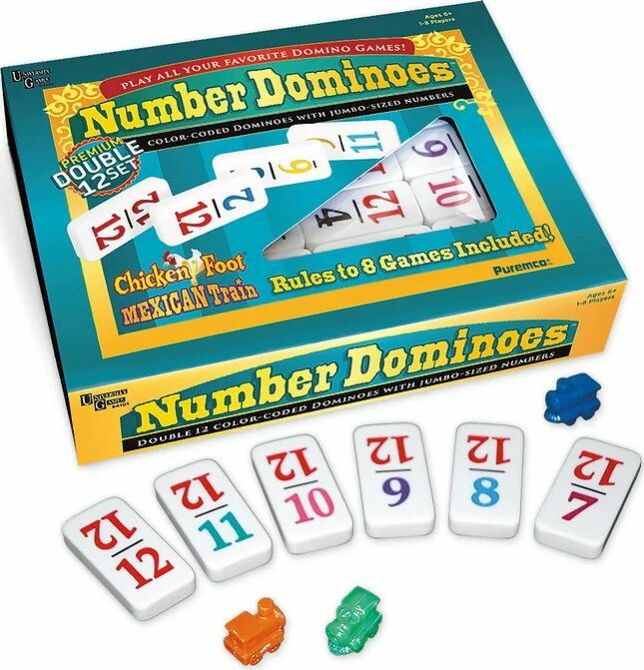Dominoes: Double 12 Numbered