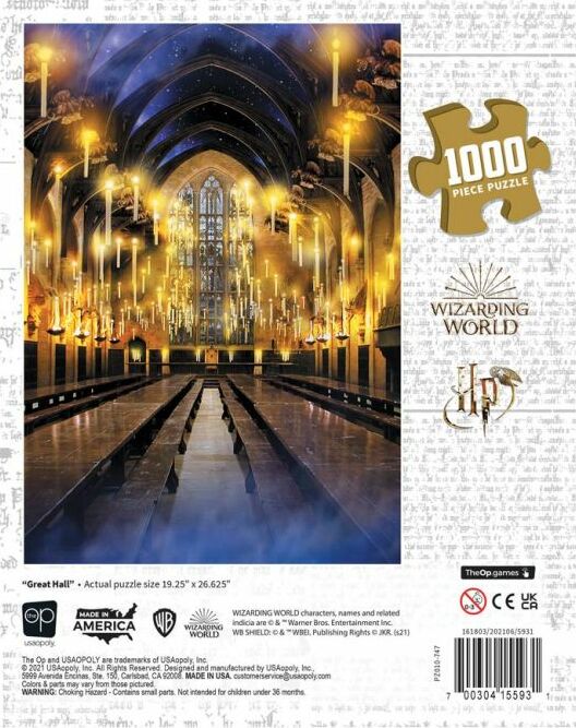 Puzzle: Harry Potter "Great Hall" 1000 Piece