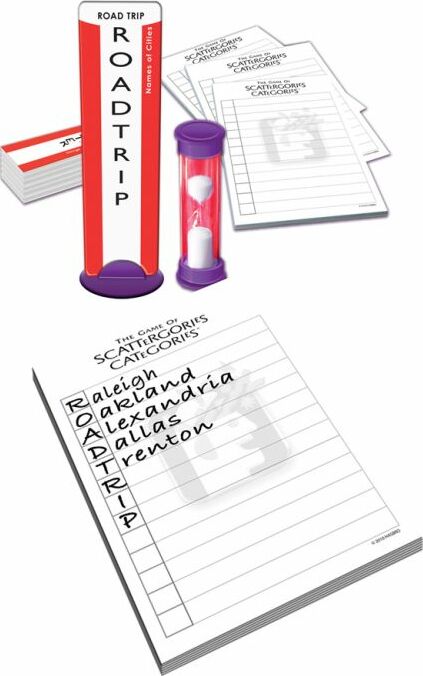 Scattergories Categories