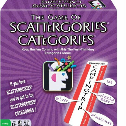 Scattergories Categories