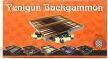 15" Folding Backgammon/Checker Set