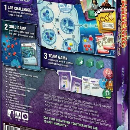Pandemic: In the Lab