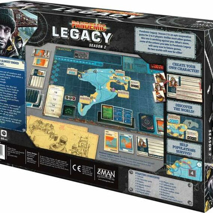 Pandemic: Legacy Season 2 (Black Edition)