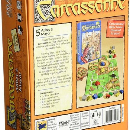 Carcassonne: Abbey and Mayor Expansion 5