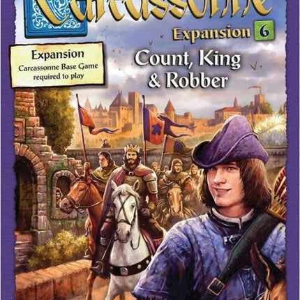 Carcassonne: Count, King and Robber Expansion 6