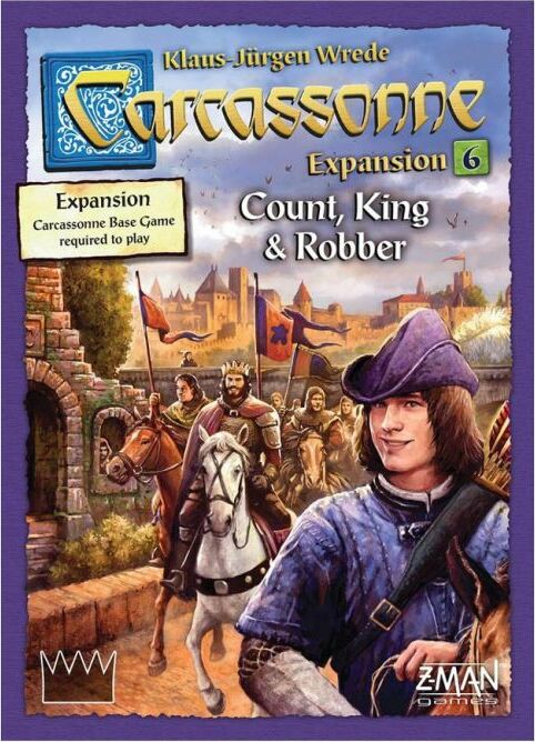 Carcassonne: Count, King and Robber Expansion 6