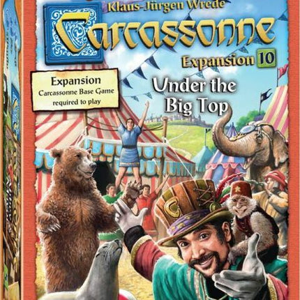 Carcassonne: Under the Big Top Expansion 10