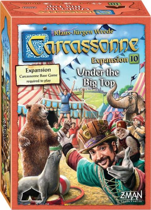 Carcassonne: Under the Big Top Expansion 10