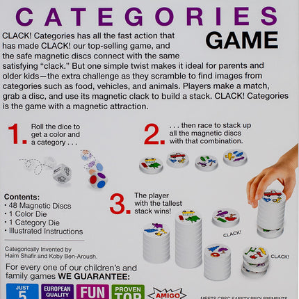 Clack! Categories