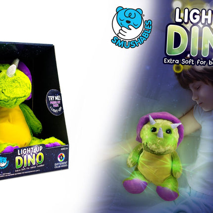 Light-Up Plush Dino (10 Inch)