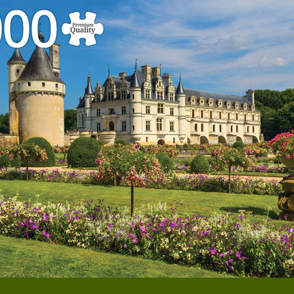 Premium Collection Castle in the Loire jigsaw puzzle (1000 Pcs) City