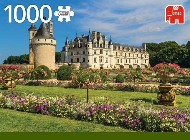 Premium Collection Castle in the Loire jigsaw puzzle (1000 Pcs) City