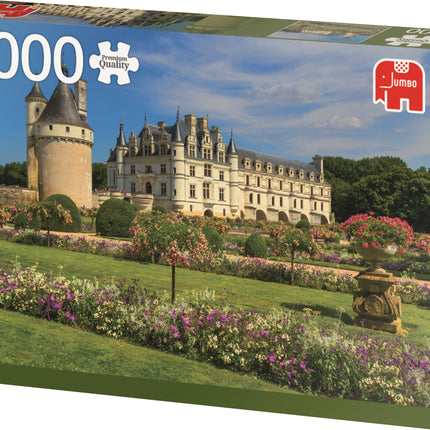 Premium Collection Castle in the Loire jigsaw puzzle (1000 Pcs) City