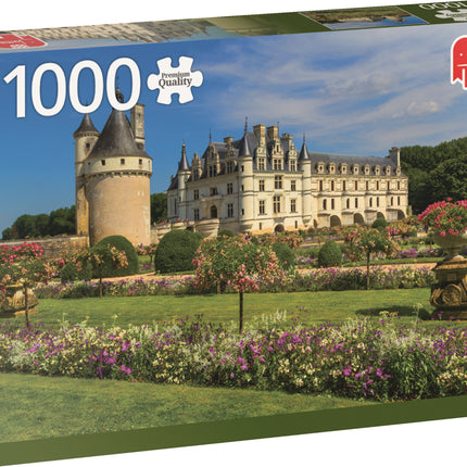Premium Collection Castle in the Loire jigsaw puzzle (1000 Pcs) City