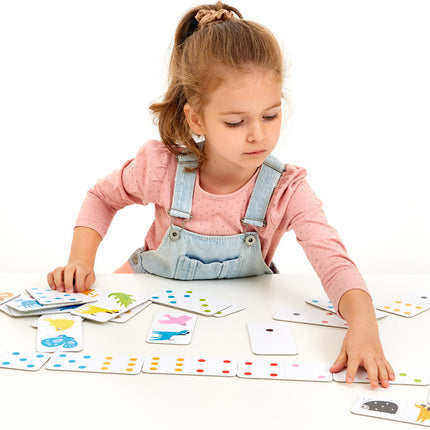 Let's Play Color Dominoes
