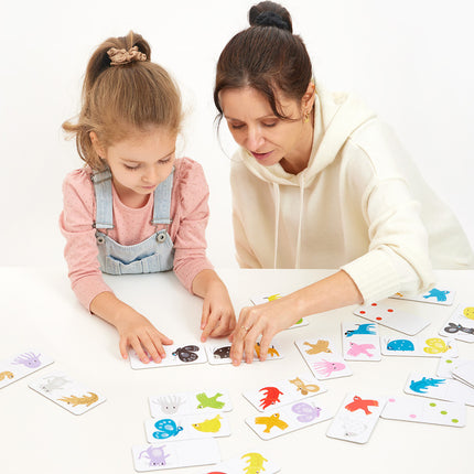 Let's Play Color Dominoes