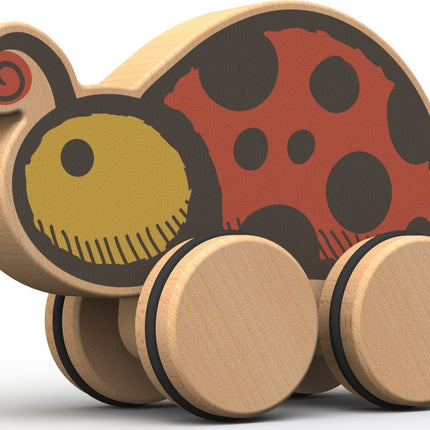 PushAround - Garden Ladybug